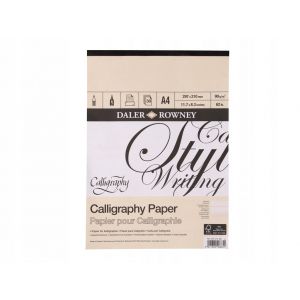 Blok do kaligrafii Daler Rowney A4/30/90g